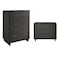 Manhattan Comfort Granville Dark Grey 3-Drawer Dresser and 5-Drawer Chest, Set of 2 GRAN025 - alternate 10